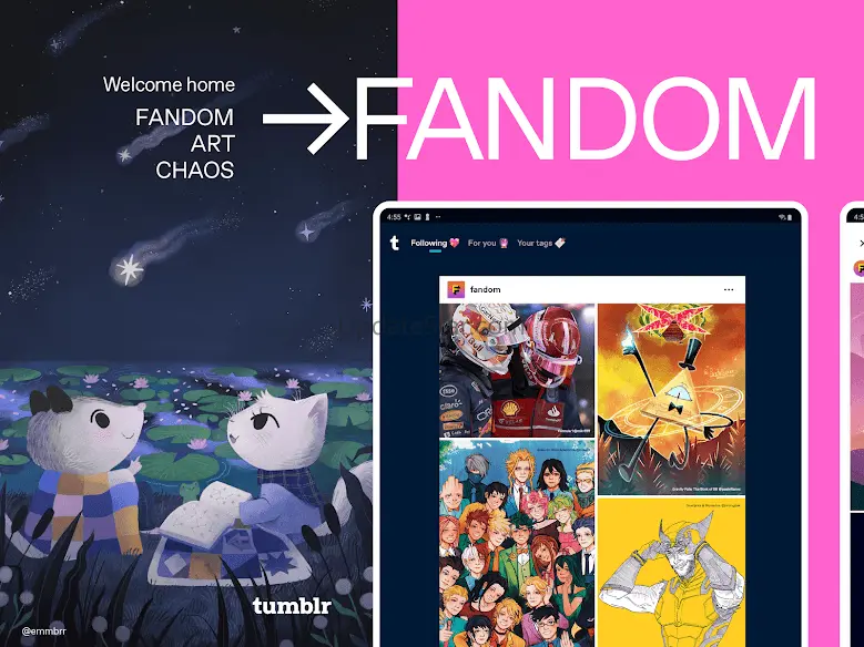 Tumblr—Fandom, Art, Chaos 37.6.0.110
