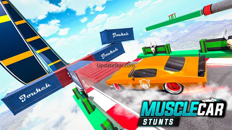 Muscle Car Stunts - Ramp Car 6.37