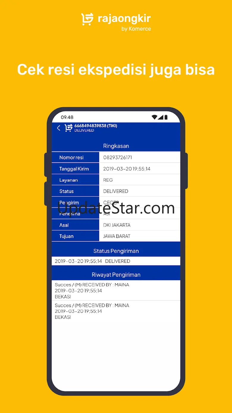 RajaOngkir : Cek Ongkir Akurat 2.56.15