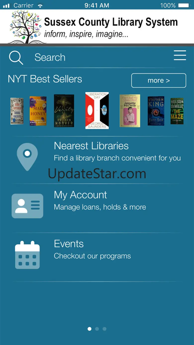Sussex County Library NJ 2024.25