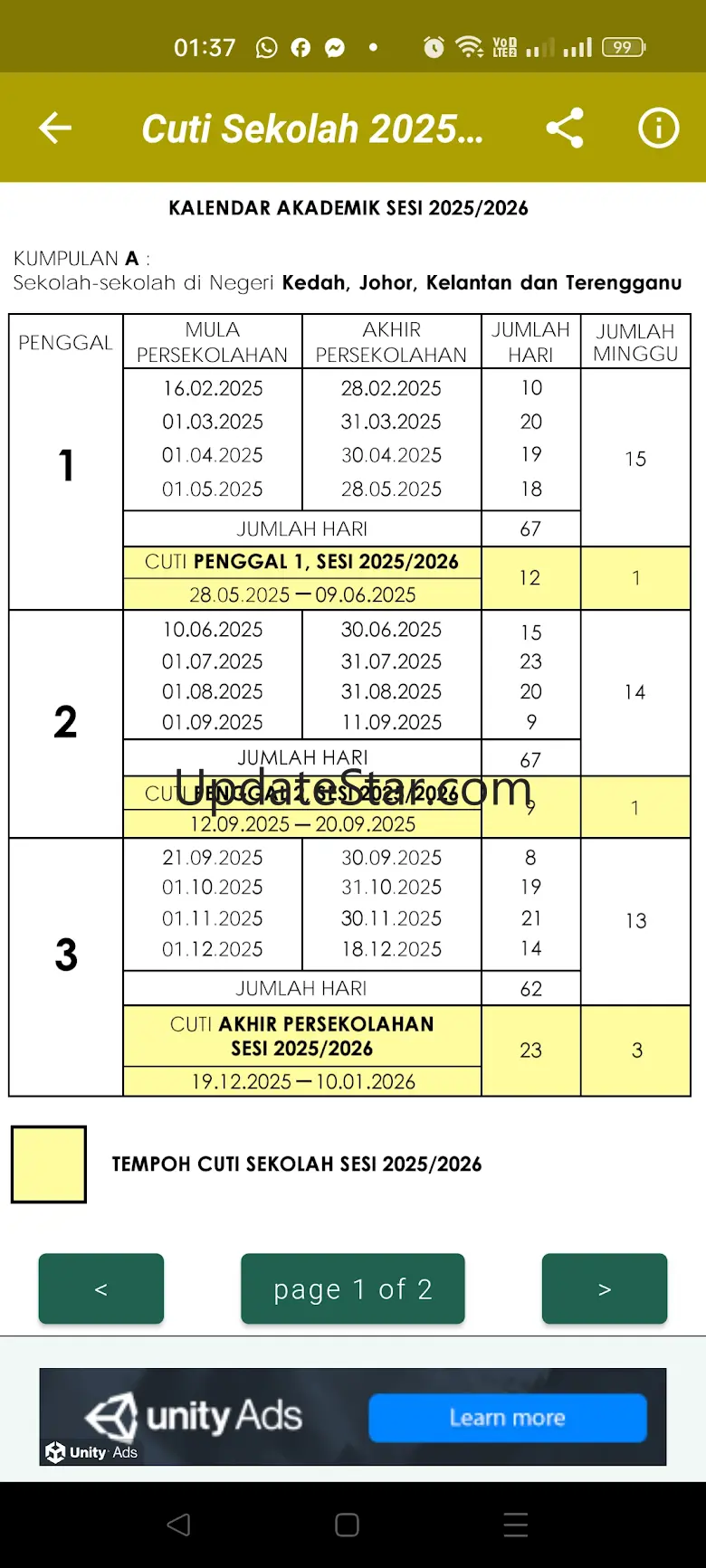 Kalendar Kuda 2025 - MALAYSIA 3.5.1