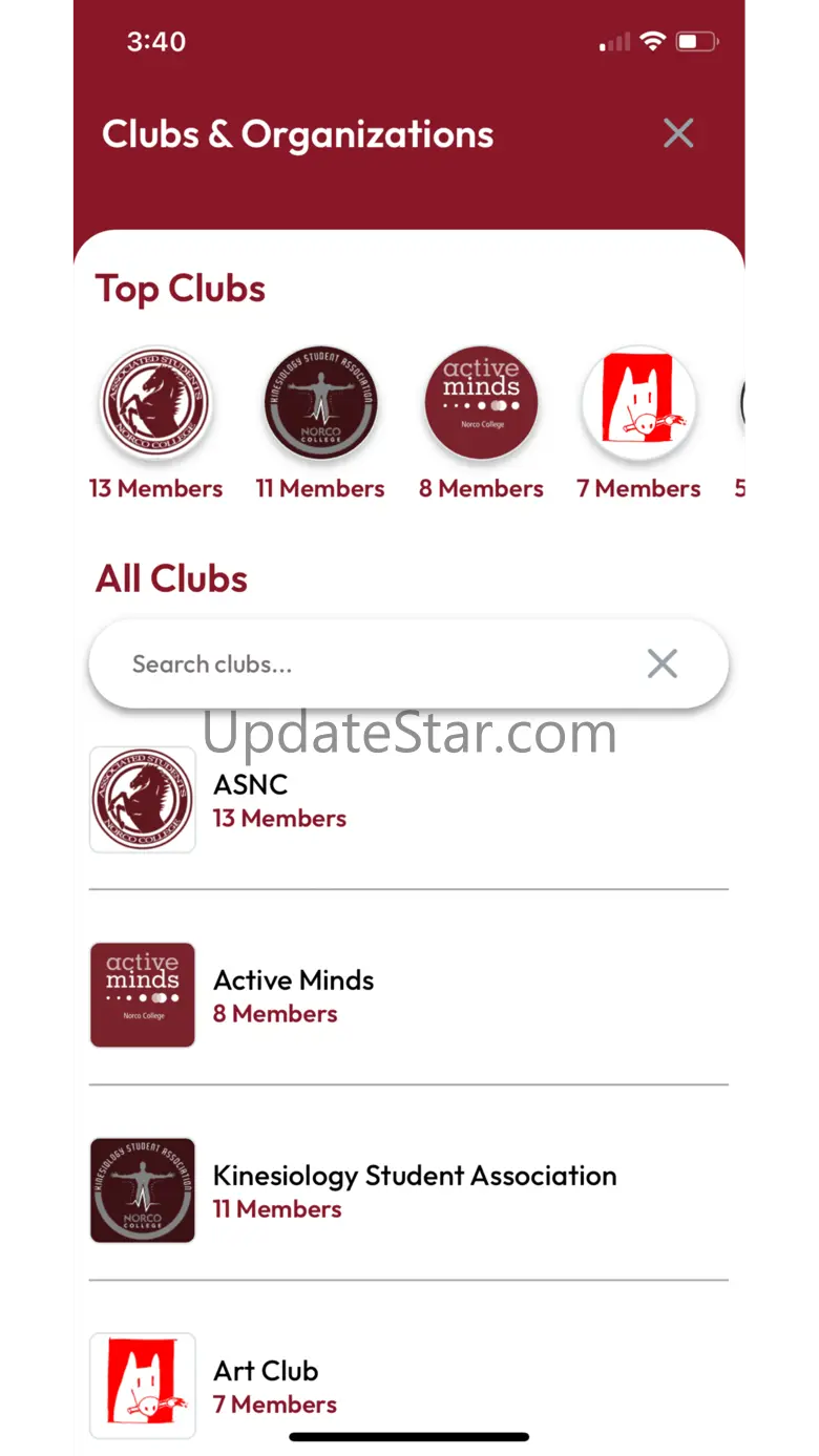 Mustang Student App 1.0.5