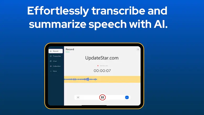 Transcribe audio to text Recap 5.6.0