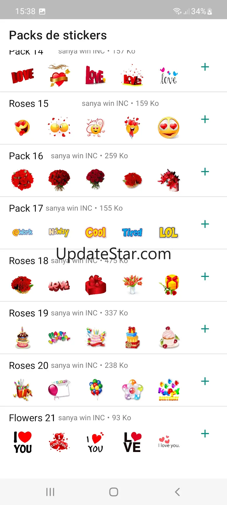 WASticker Animated Love 3.0
