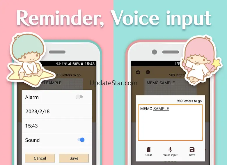 Notepad Little Twin Stars 1.34.38.1