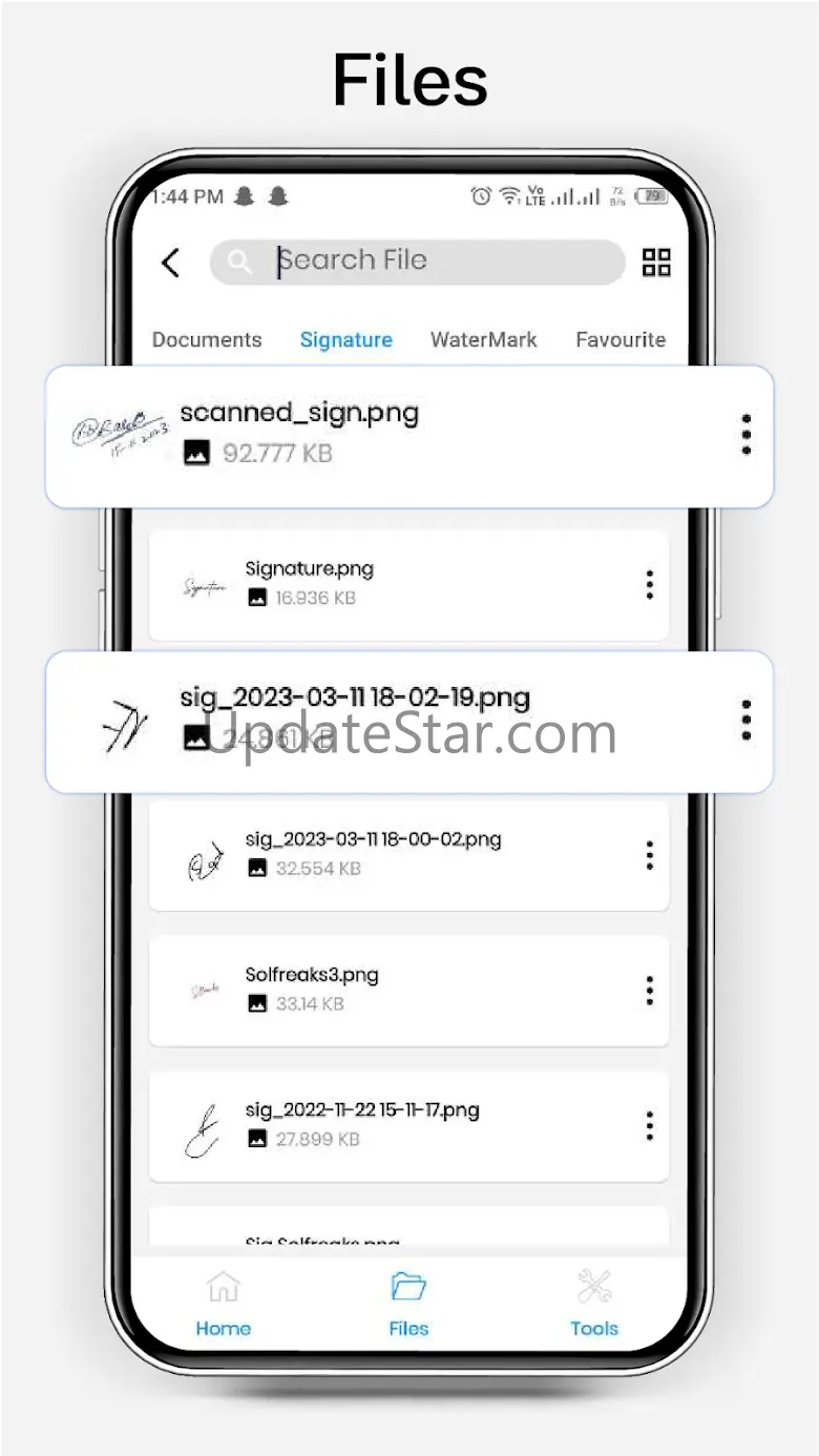 Create a Signature, Text Sign 11.1