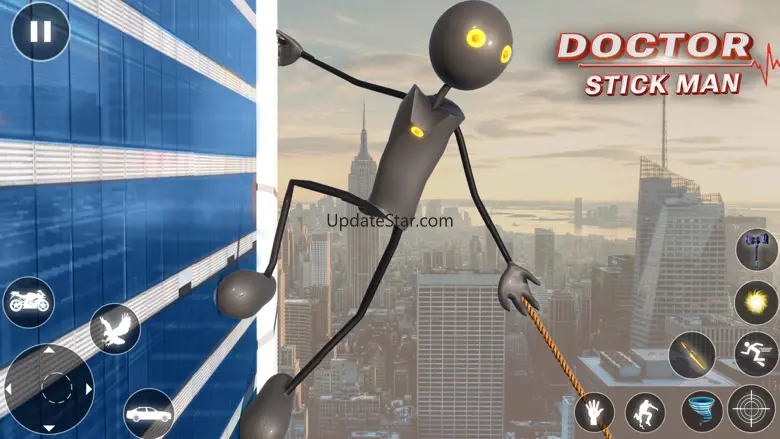 Doctor Stickman Rope Hero Game 2.6