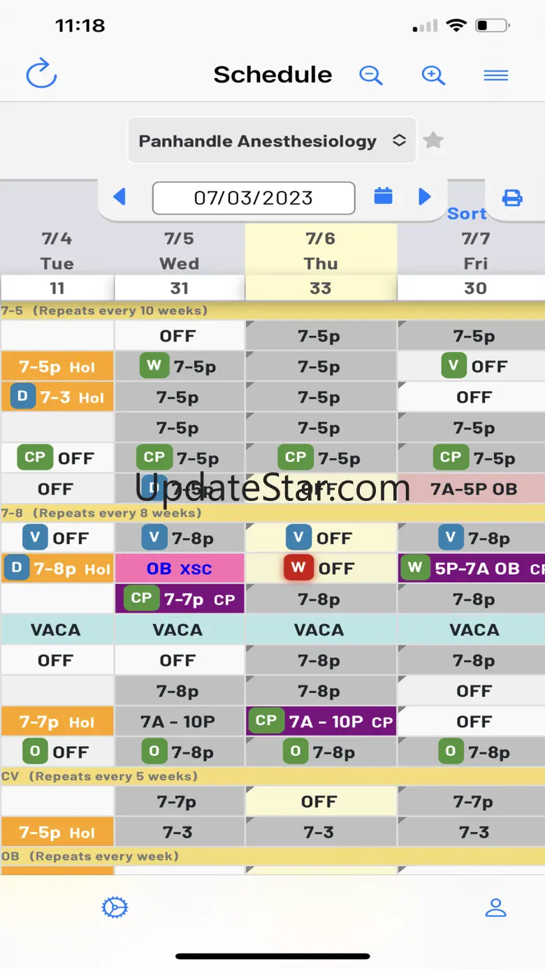 myStaffSchedule 1.0.11