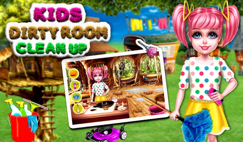 Kids Dirty Room Cleanup