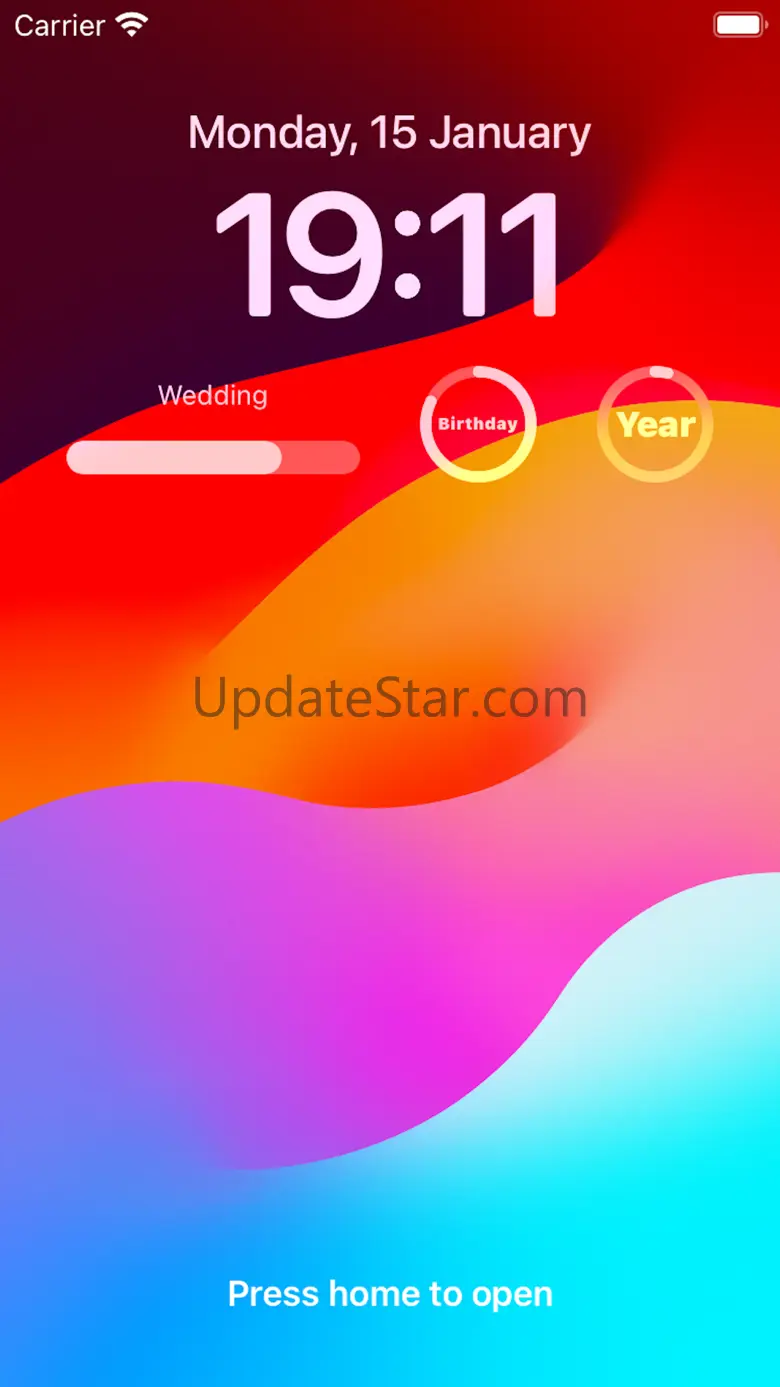 Countdown, Widgets 1.1.0