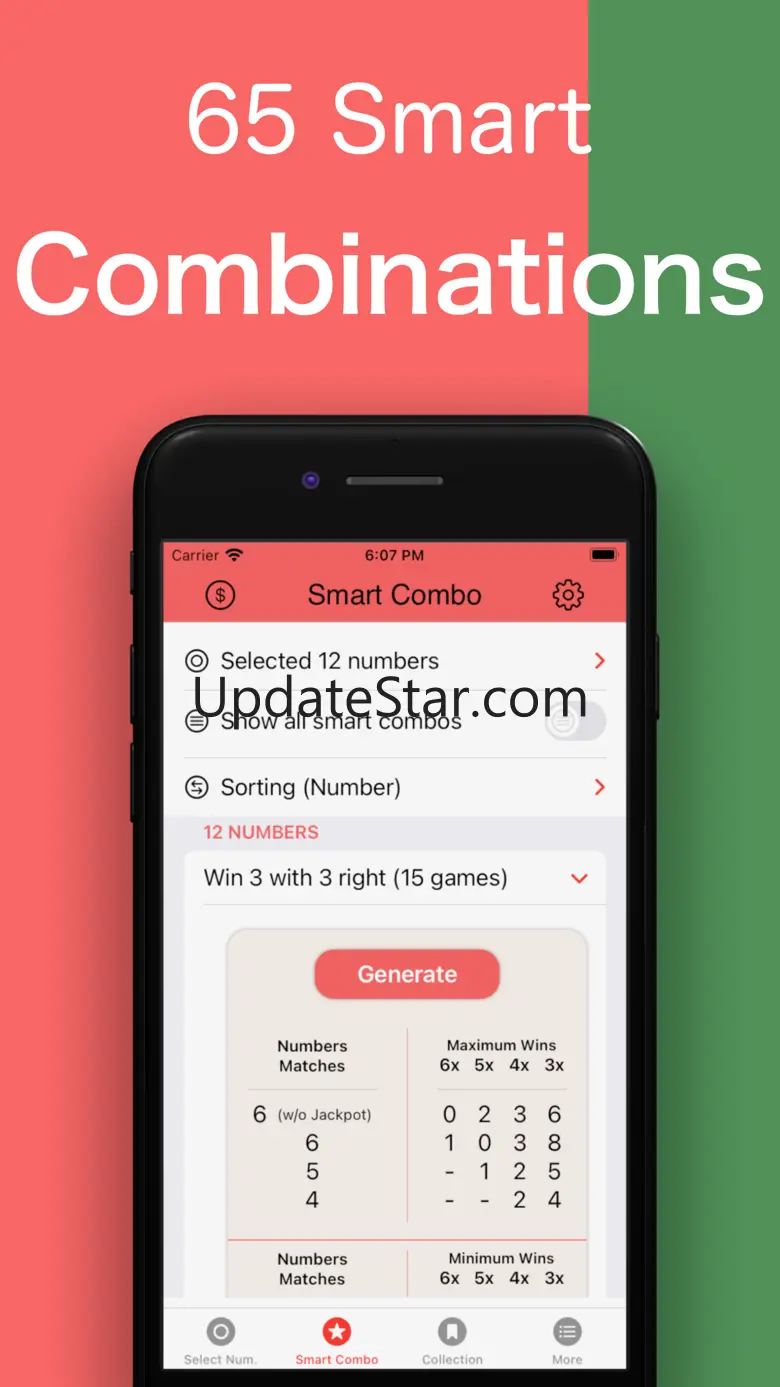 Smart6 : Lotto Combo Helper 1.15