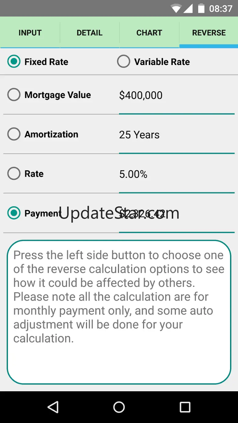 Simple Mortgage Calculator 1.1