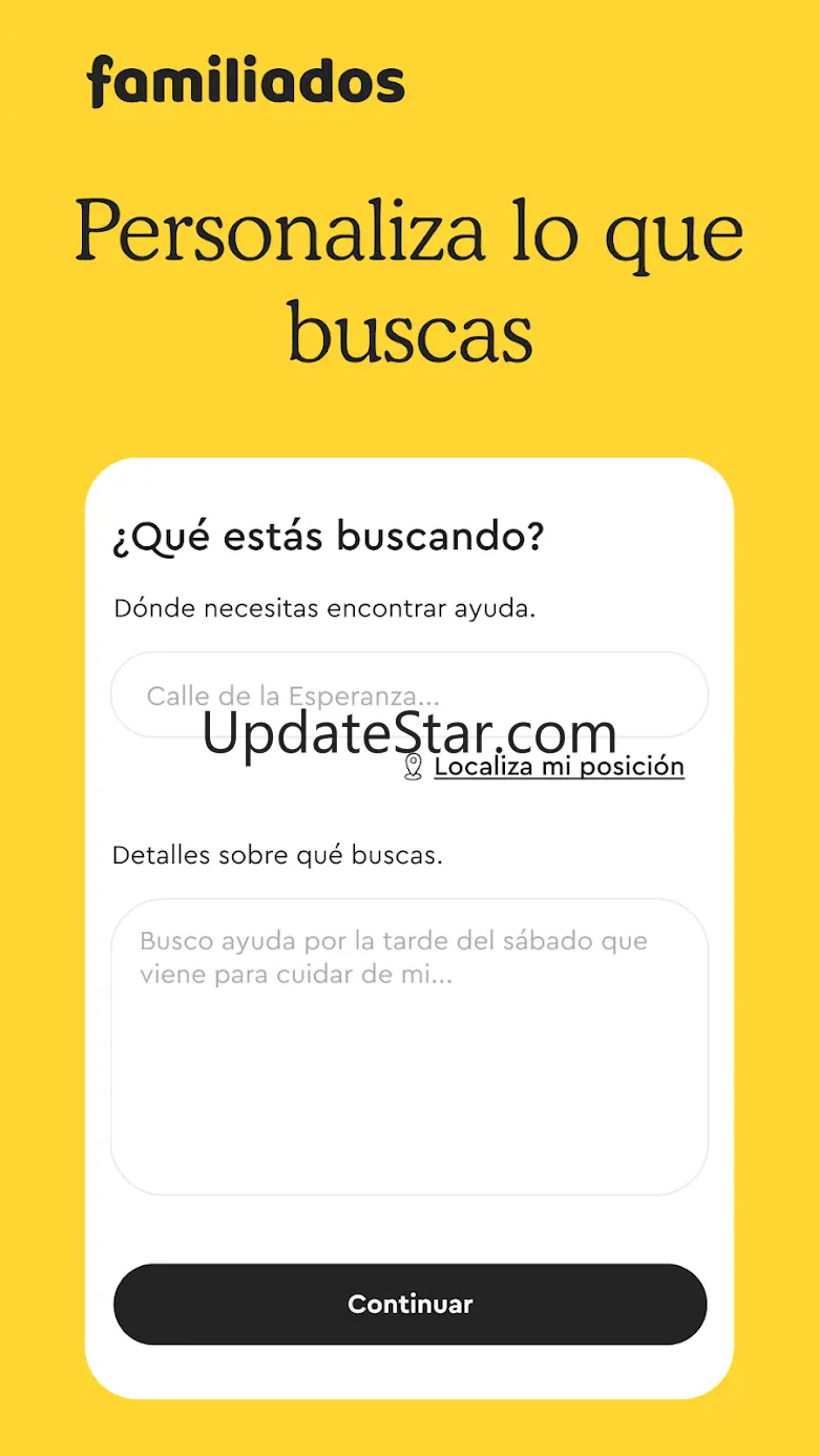 Familiados · Ayuda para cuidar 1.2.0