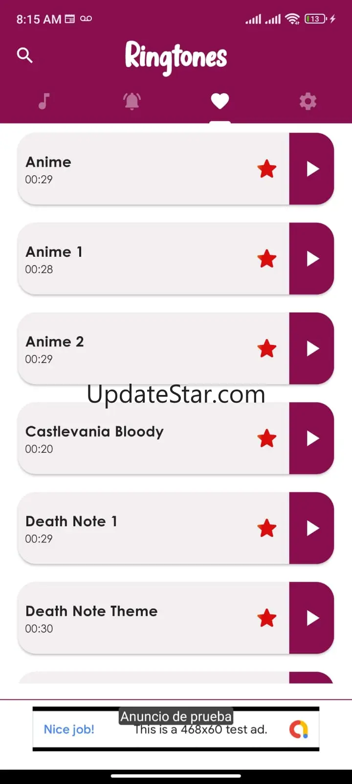 Anime Ringtones Notifications 7.0.0
