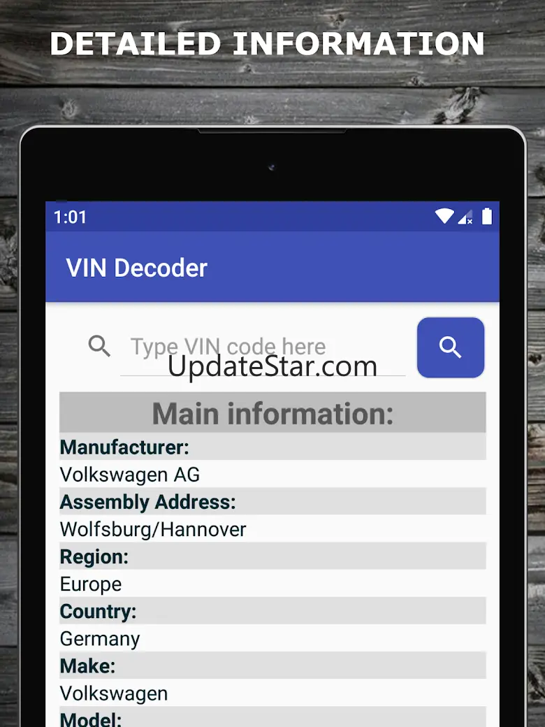 Vin Decoder