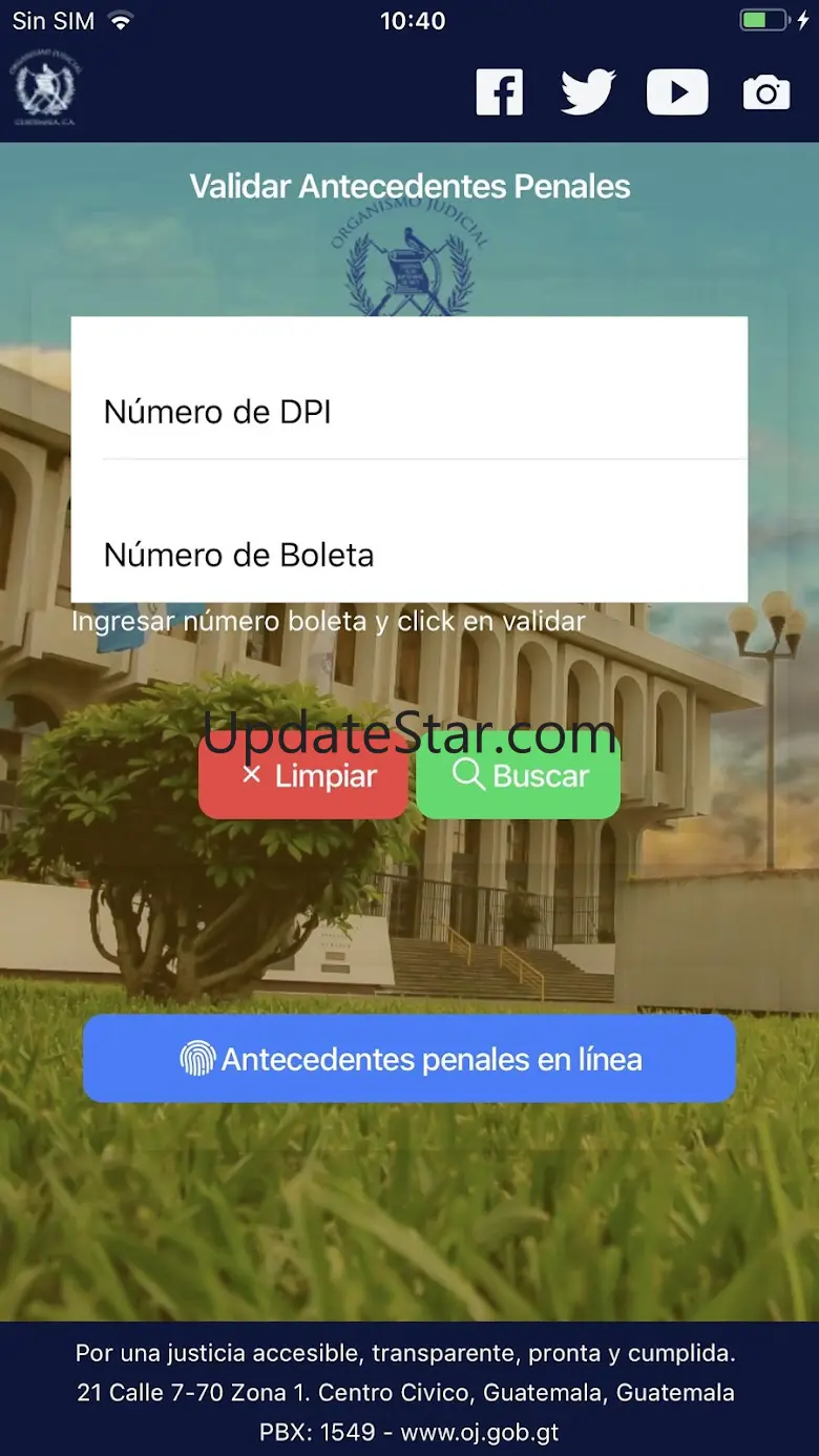 Organismo Judicial de Guatemal