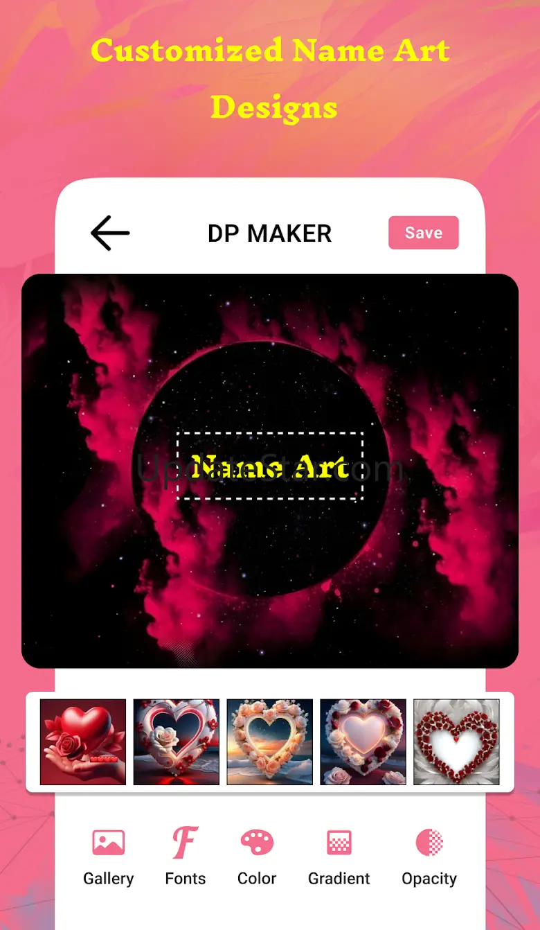 Love Name DP Maker nameart 1.7
