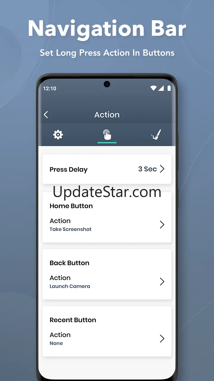 Navigation Bar - Back, Home an 1.2