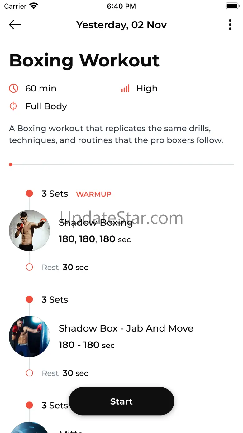 Boxing Training Camp 3.2.1