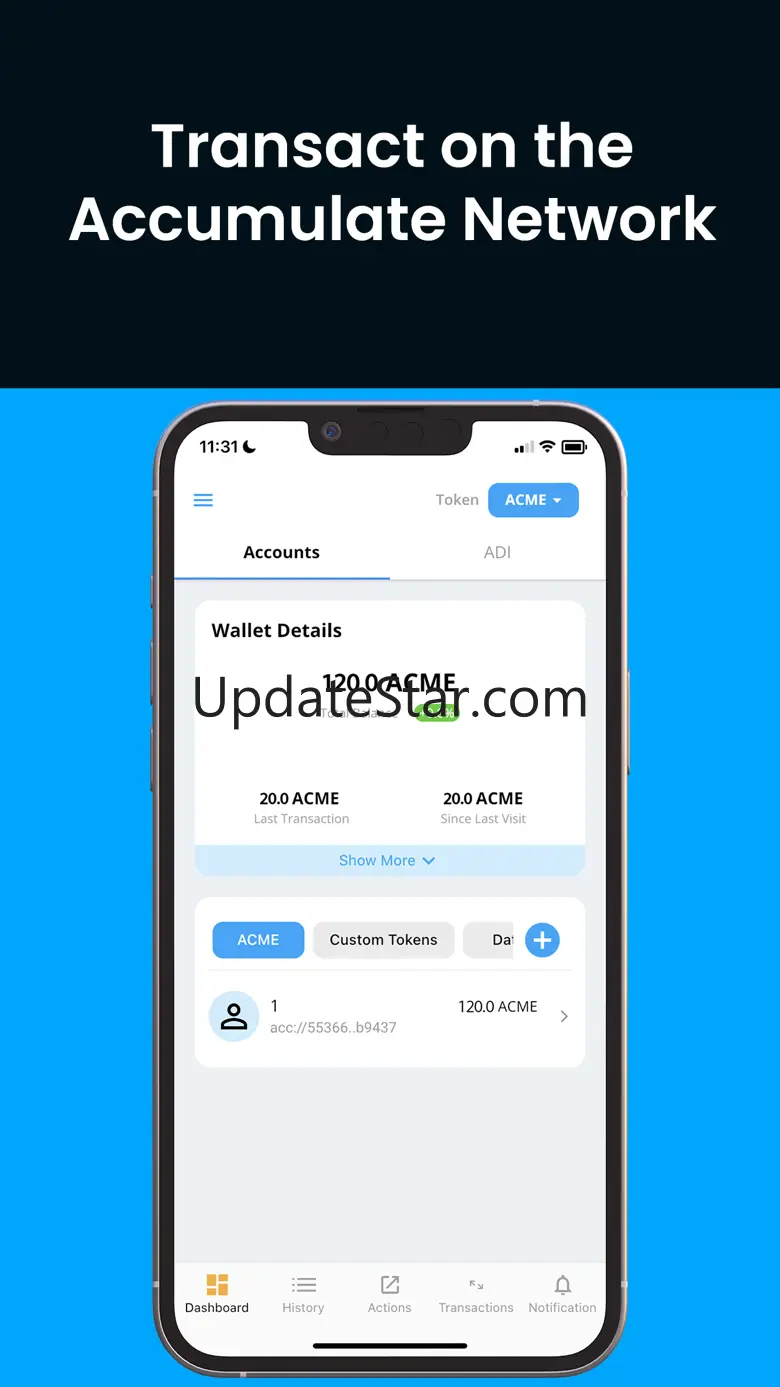 Accumulate Wallet 0.3.9