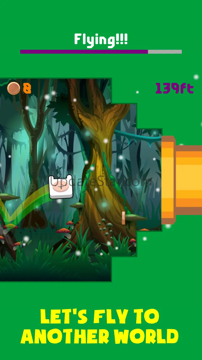 Run & Fly - Square Block 1.2.0