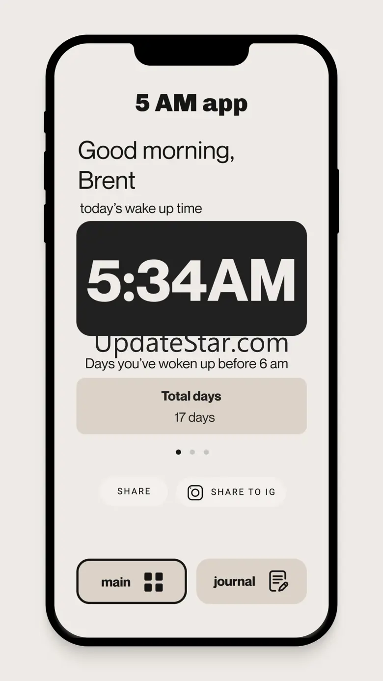 5AM app: Wake Up Motivation 1.1