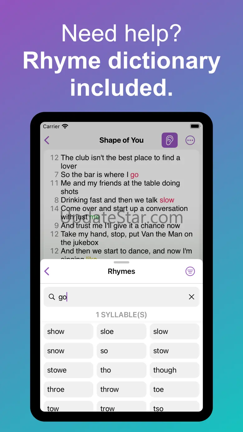 Lyrcs: Write Lyrics Poetry Rap 3.9.6