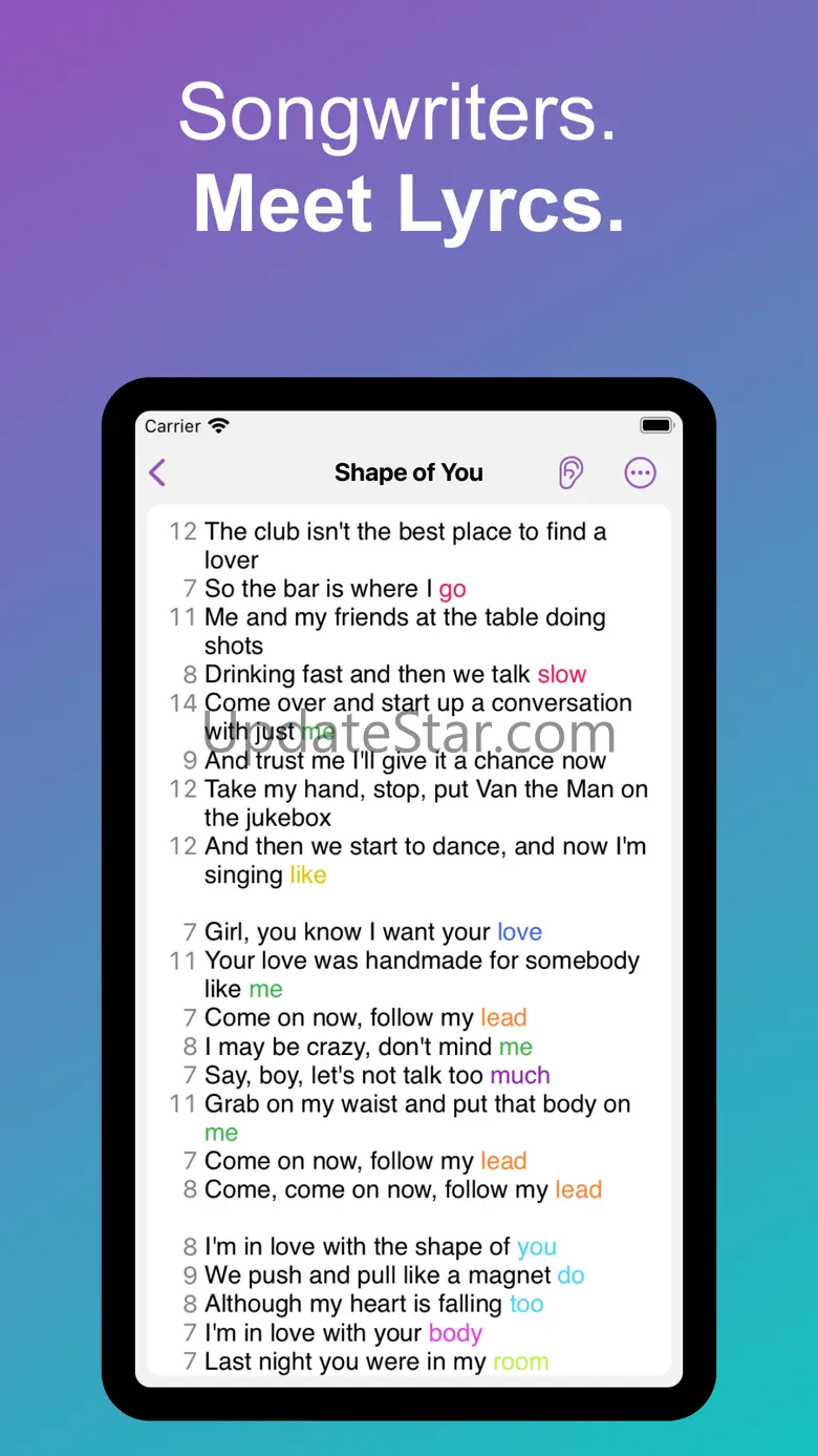 Lyrcs: Write Lyrics Poetry Rap 3.9.6