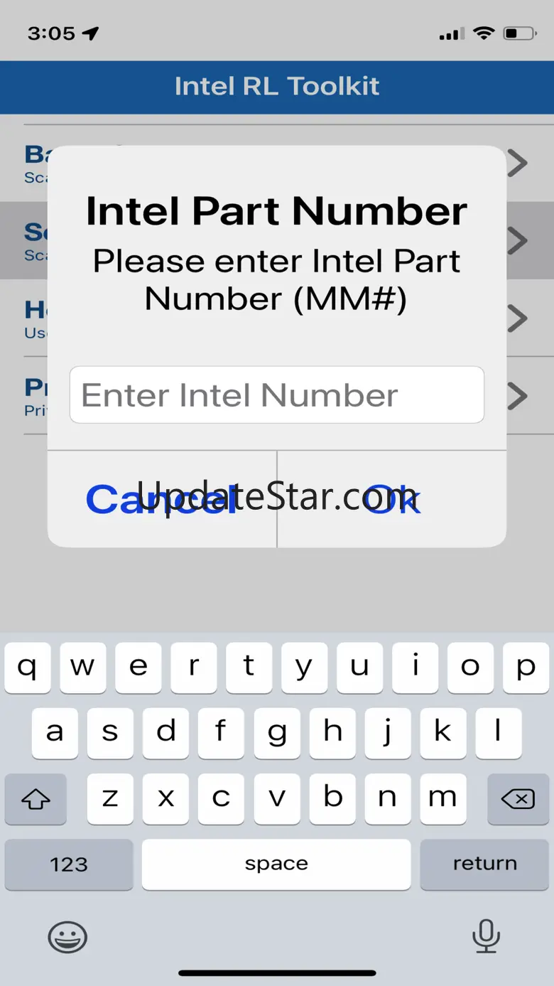 Intel Reverse Logistic Toolkit 3.15