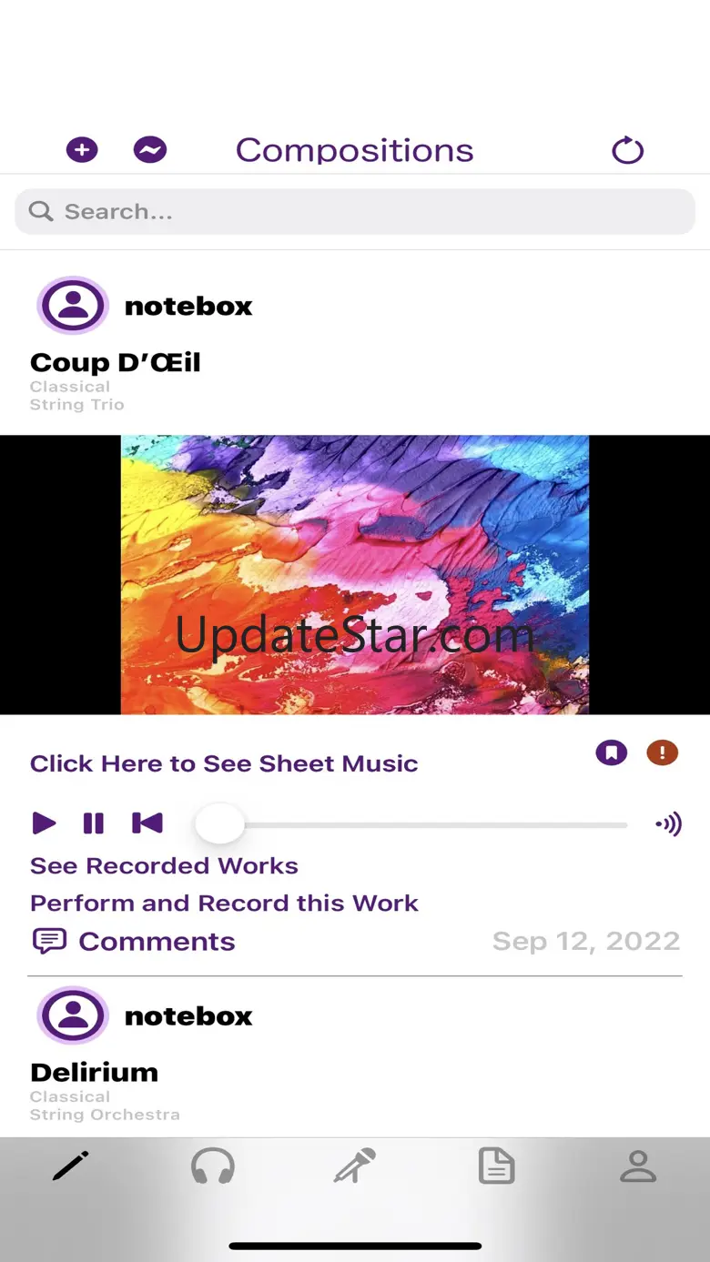 NoteBox App 1.0
