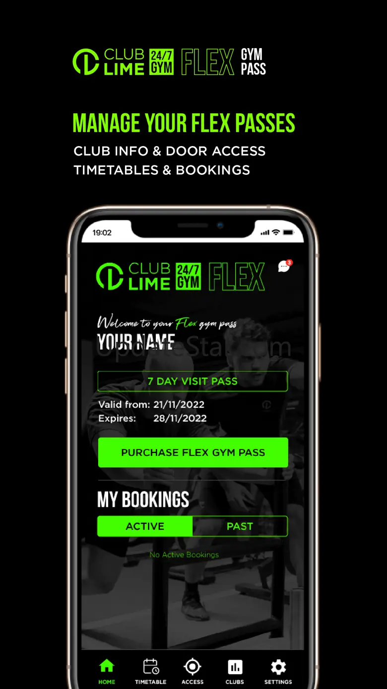 Club Lime Flex Gym Pass 1.0.29