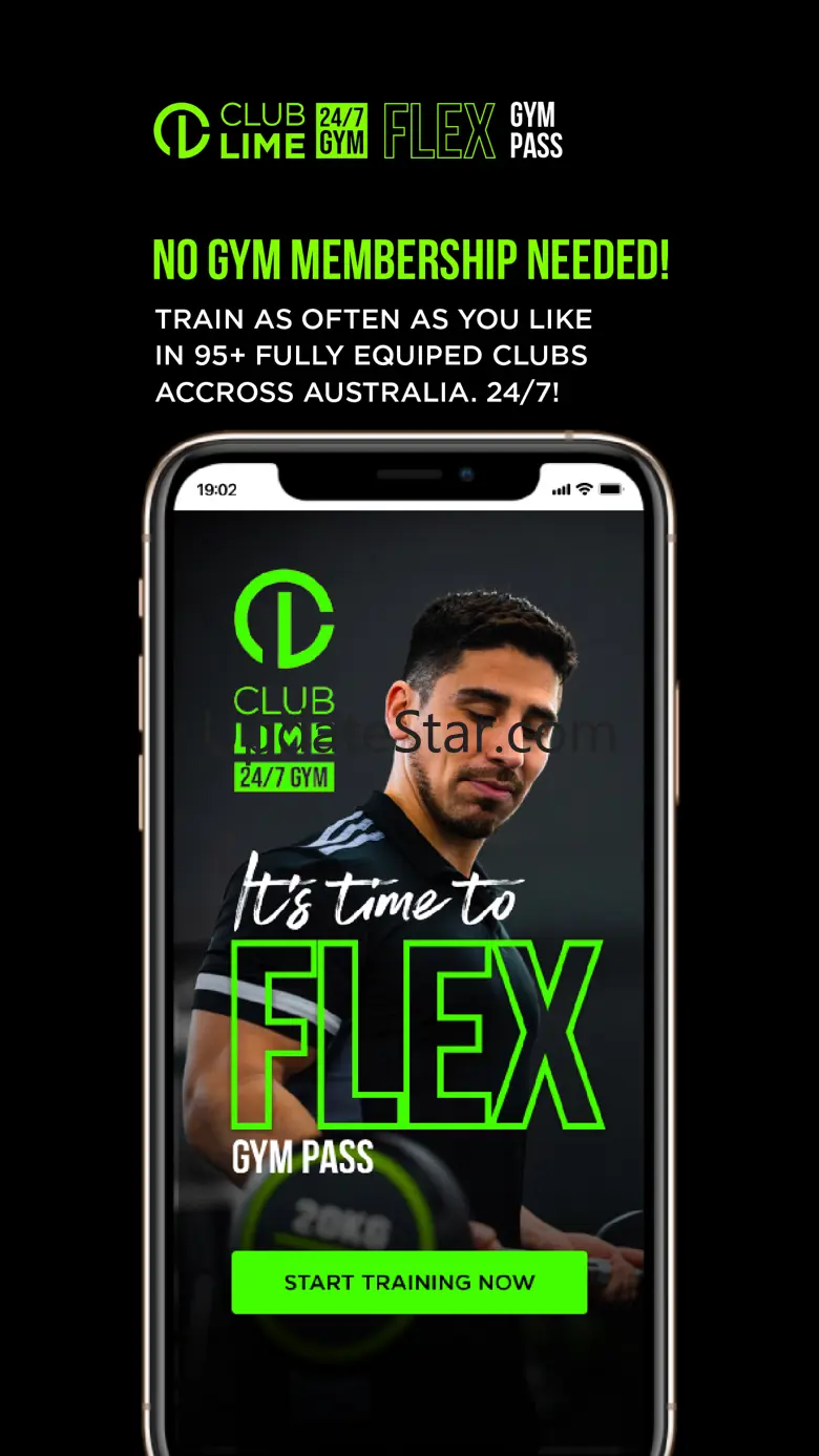 Club Lime Flex Gym Pass 1.0.29