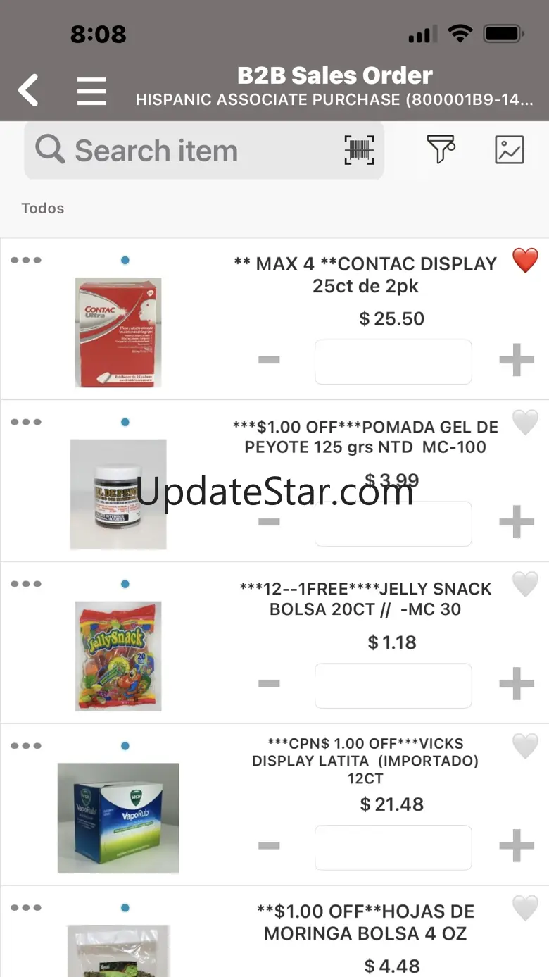 Hispanic Productos 17.10.400