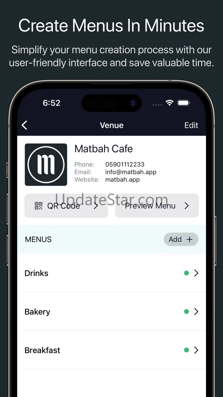 Digital Menu Maker - Matbah 1.3.0