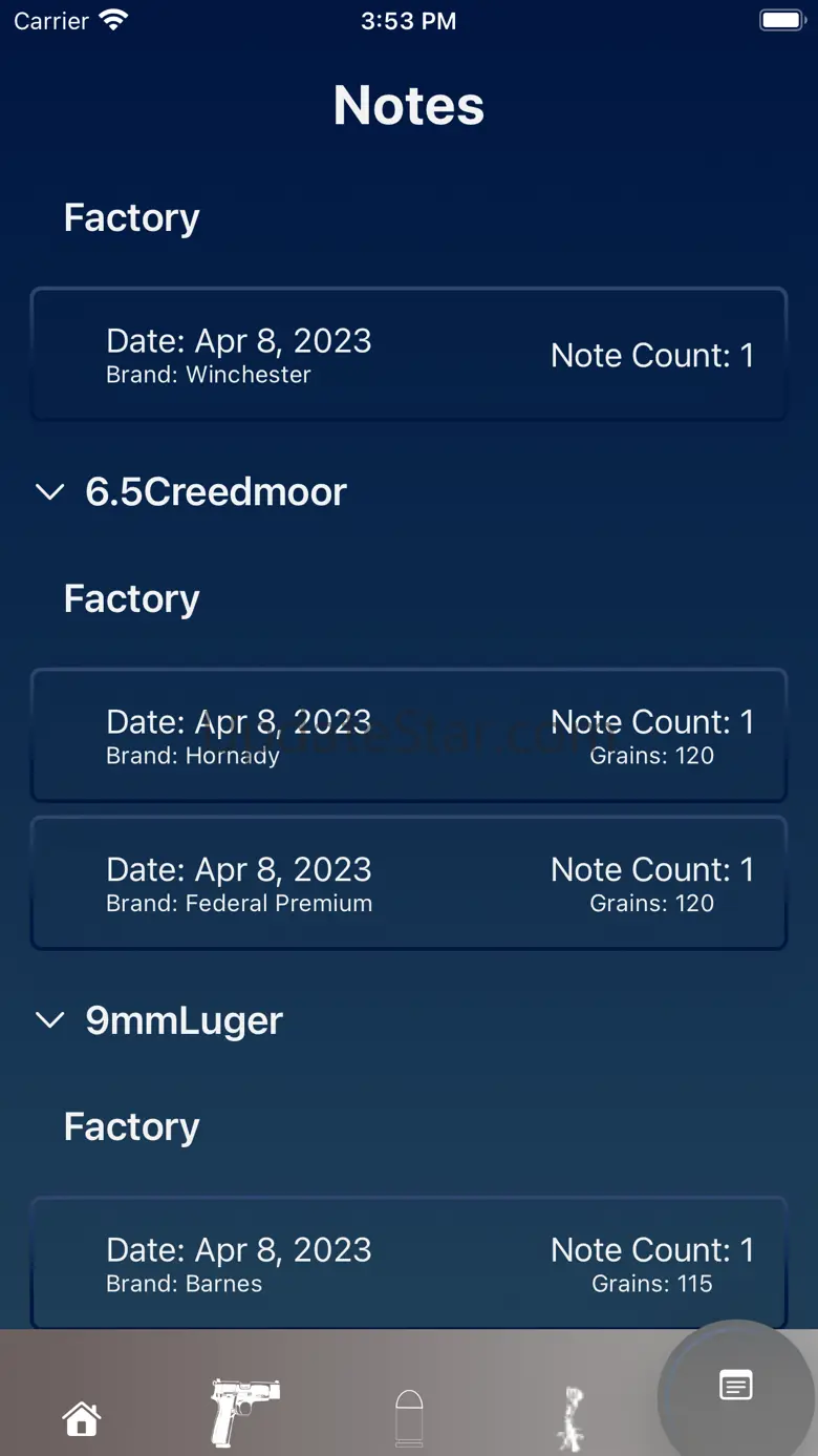 Ammo Tracking Solution 1.1