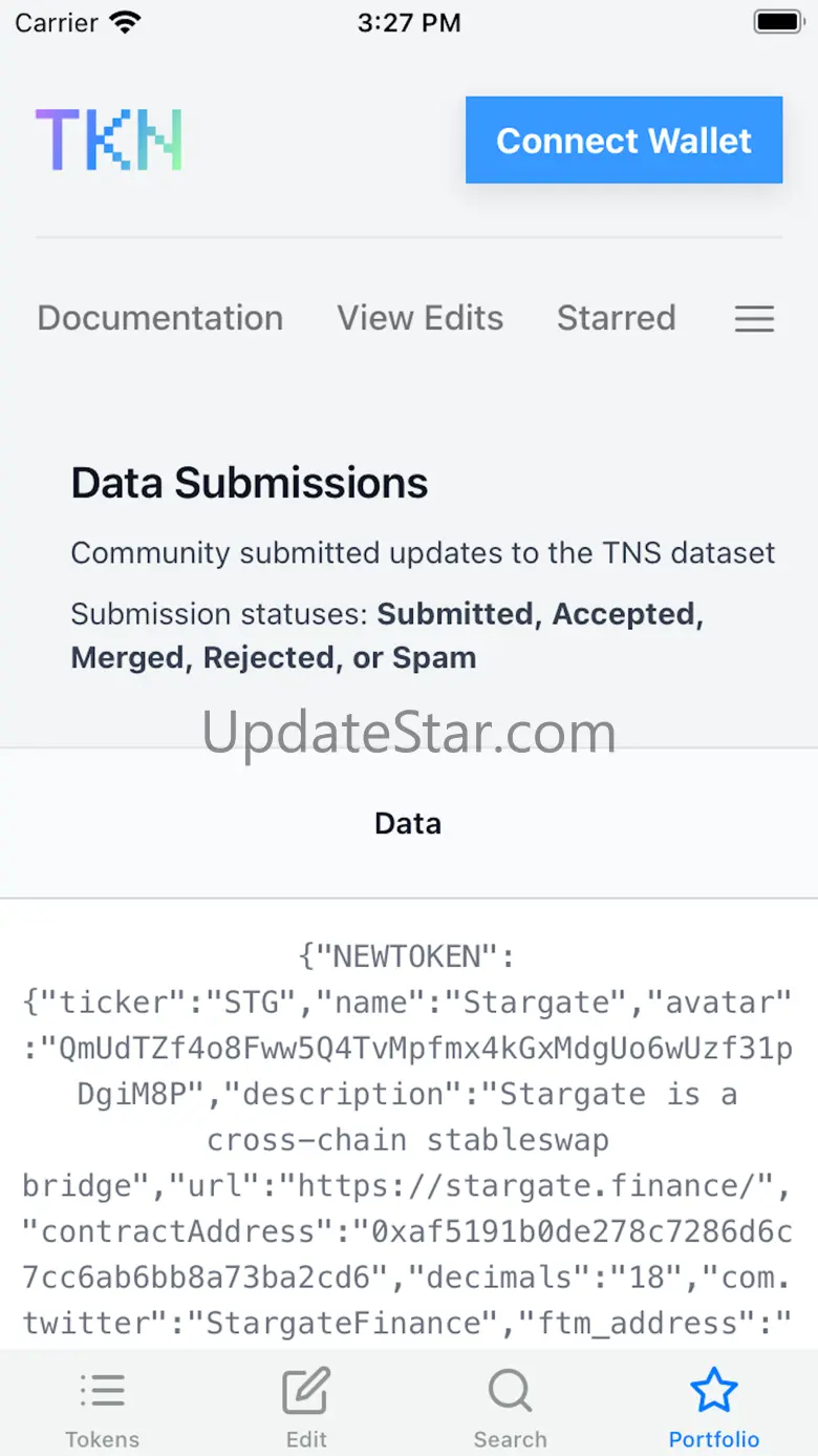 TKN - Decentralized Token Data 1.0.4