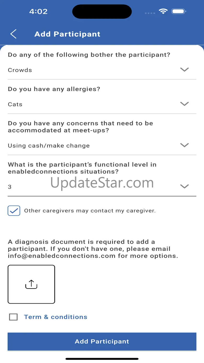 Enabled Connections 1.7