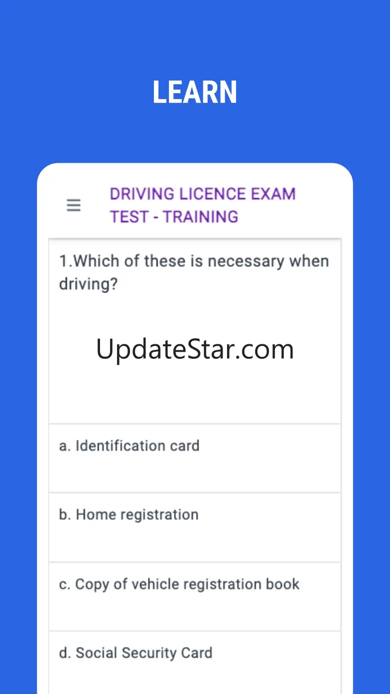 Driving Licence Exam Korea 12