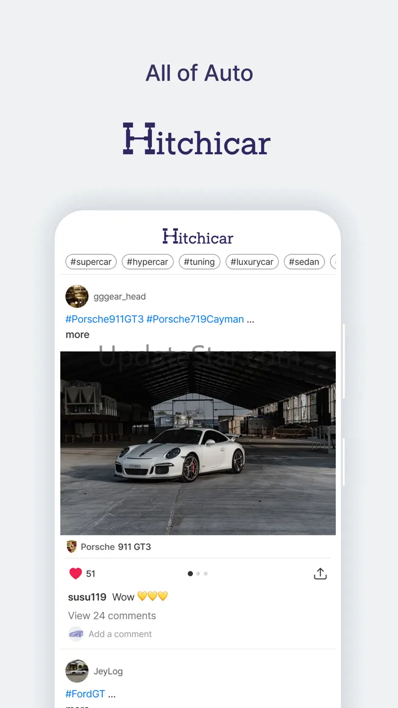 Hitchicar - Super Car Spotting 1.1.23