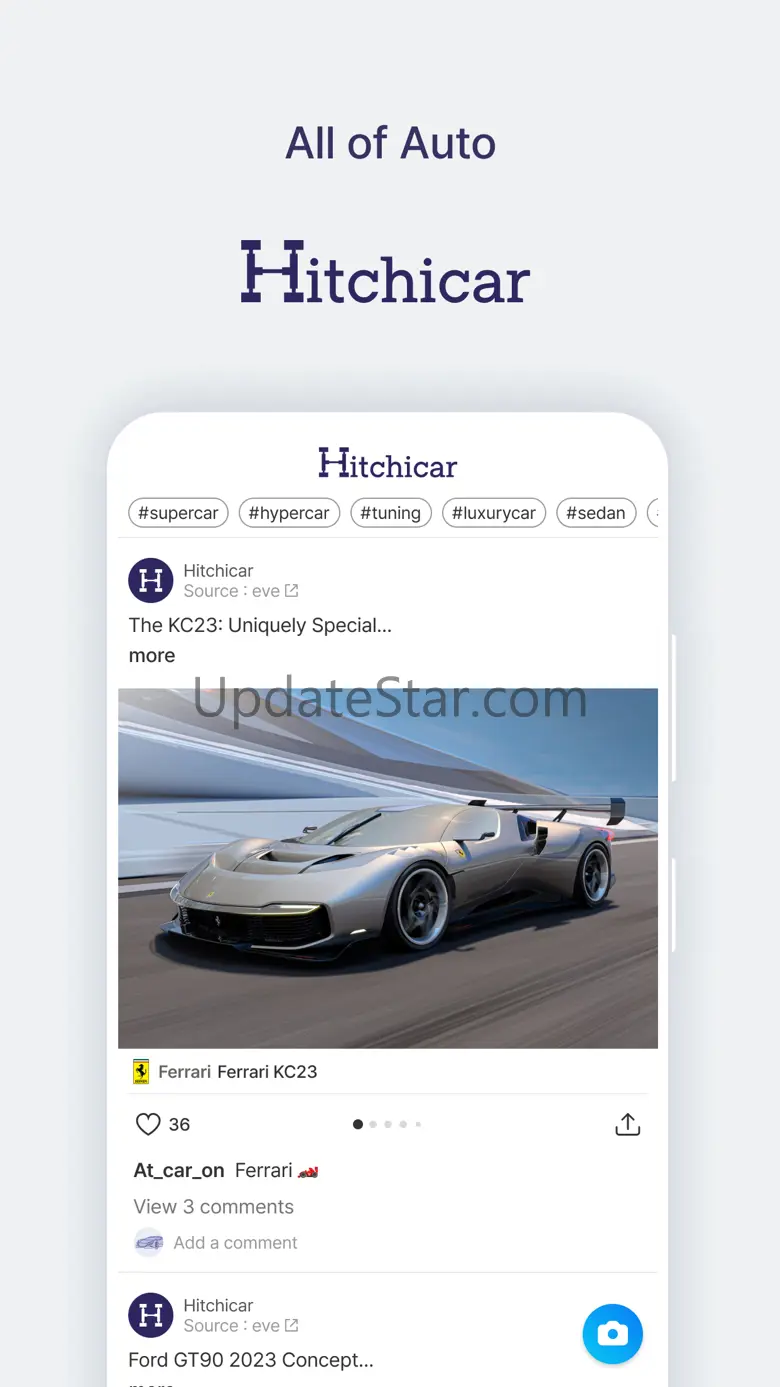 Hitchicar - Super Car Spotting 1.1.23