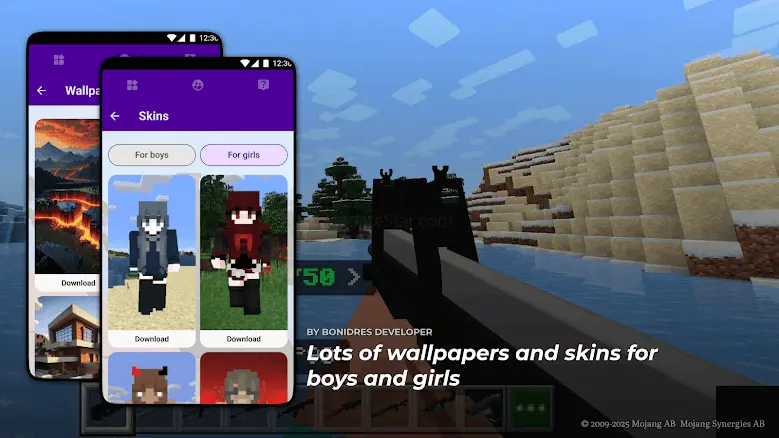 gun mods for minecraft pe v10