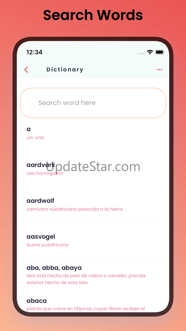 Spanish-English Language App 1.0