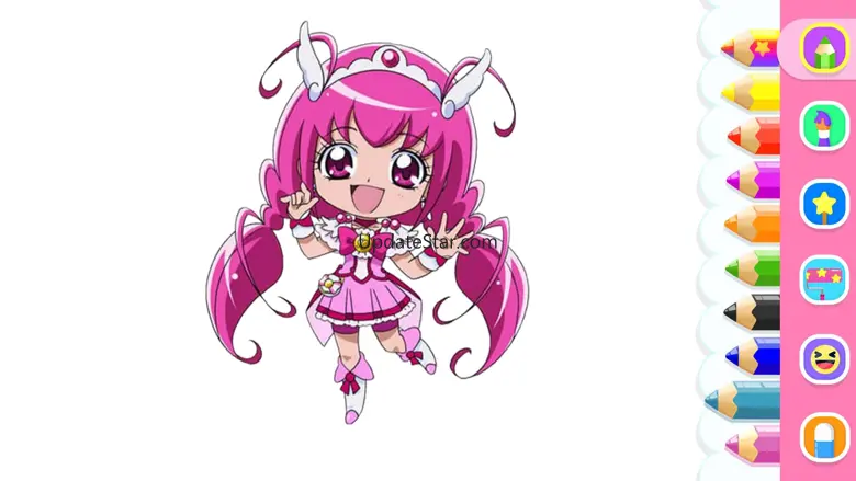 Glitter Force Coloring Book 1.0