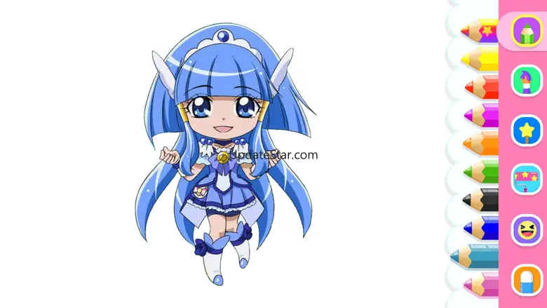 Glitter Force Coloring Book 1.0