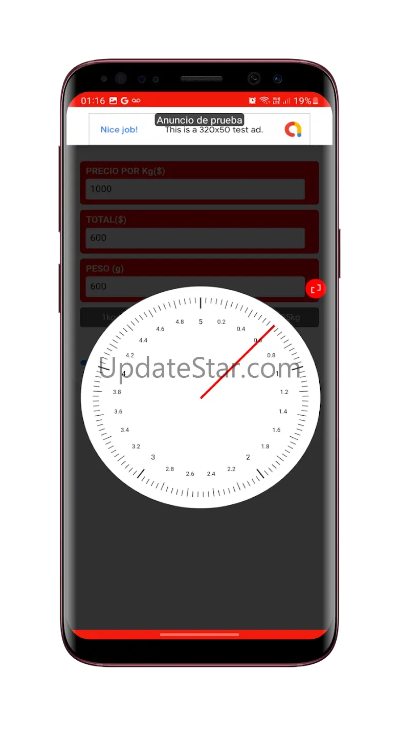 Balanza Simulador/Calculadora 1.0.20