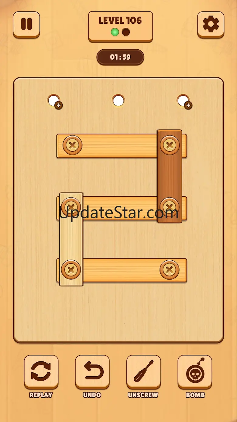 Bolt Blast: Wood Puzzle Screw 2.6