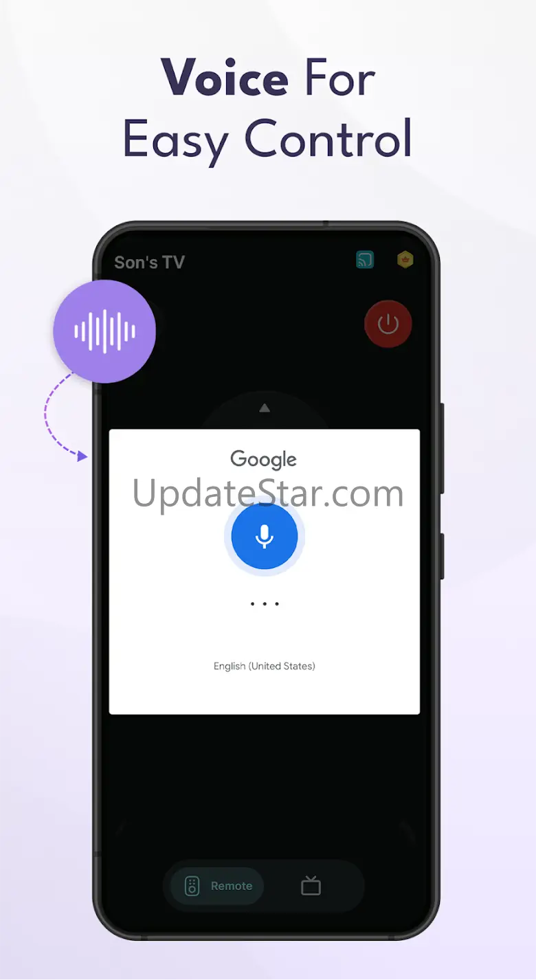 Universal TV Remote Controller 5.5