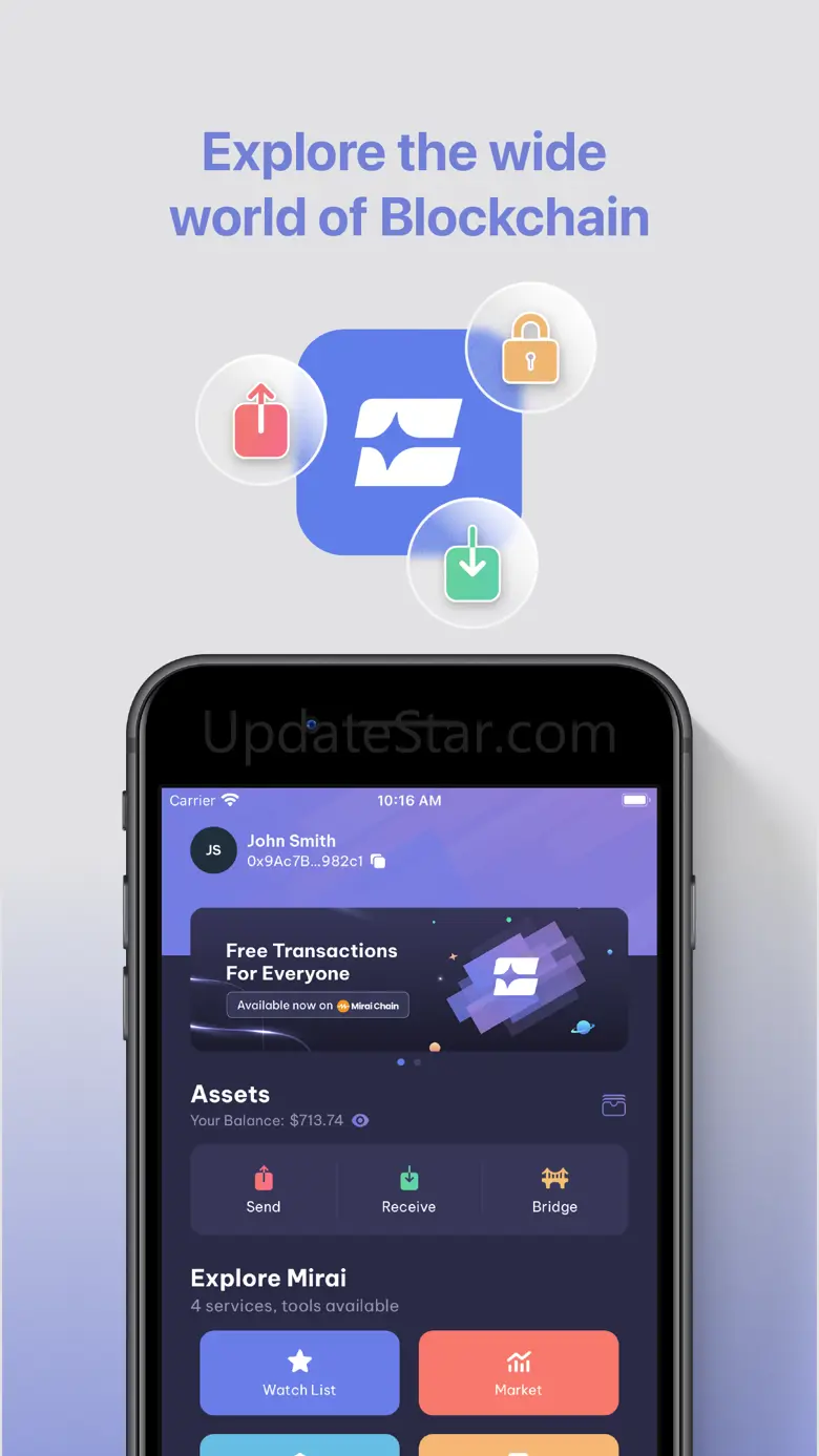 Mirai App DeFi & Crypto Wallet 2.2.0