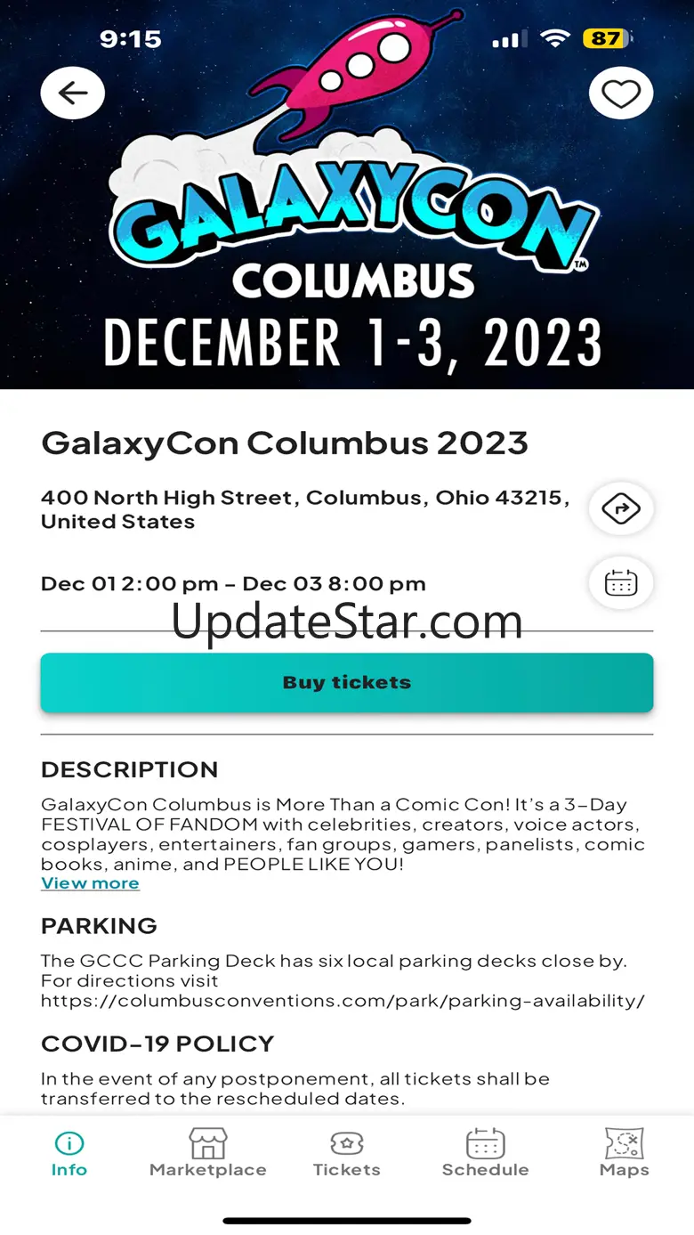 GalaxyCon App 1.9.2