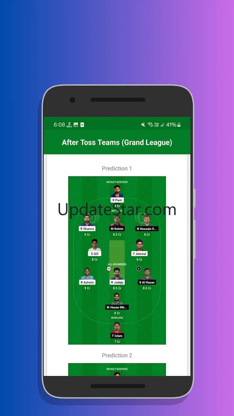 FantasyGlory: GL, SL, H2H Team 3.1.2
